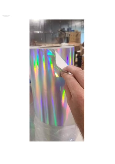 Hologram Gökkuşağı Bir Araçlık Set 4 Jant Kaplamalık Folyo