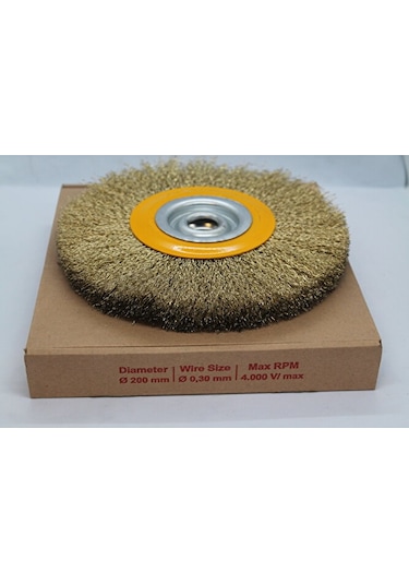 Esd-200mm Eko Saçaklı Dairesel Fırça