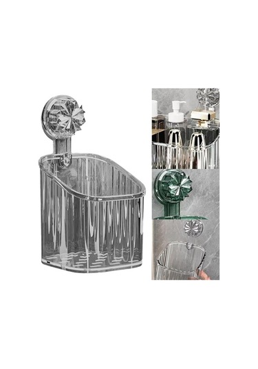 Pazly Yatak Suntek Rafı Magideal Gri-küçük Duş Çıkarılabilir Caddy Aj Çok Renkli