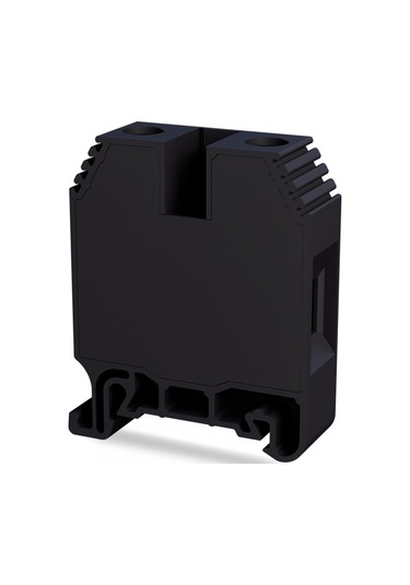 Tbloc Tbl25-sh ,siyah 25mm Vidalı Ray Klemens