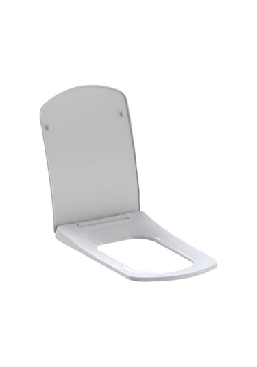 Nkp Zümrüt Kare Klozet Kapağı Beyaz Yavaş Kapanan