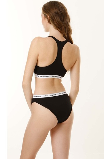 Sporcu Büstiyer Takım Siyah