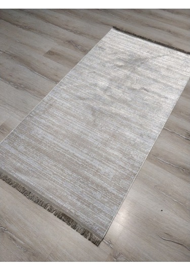Eko Halı Sateen St09Bejgoldxw Bej Ince Halı 80X150 Cm