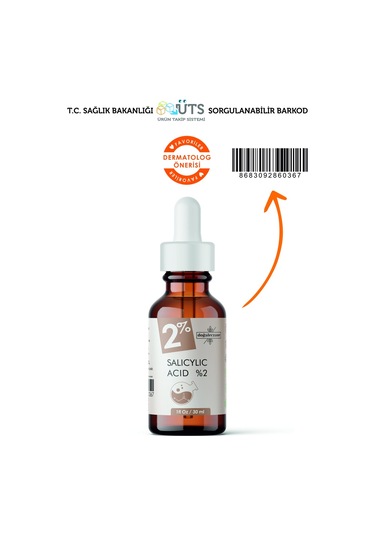 Doğal Eczane %2 Salicylic Acid Peeling Serum 30 ML