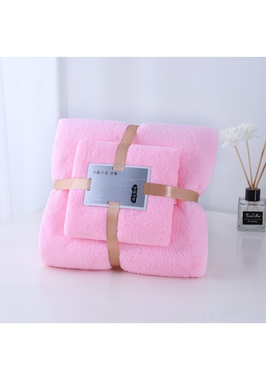 Kosona Pembe Lüx Banyo Havlu Seti - Erken Kuruyan, Yüksek Emici Anne-bebek Paketi Düğün Hediyesi, Toplu Alım İçin Mükemmel