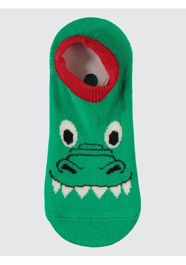 Civil Boys Erkek Çocuk 3'lü Babet Çorap 2-12 Yaş Kırmızı Kırmızı