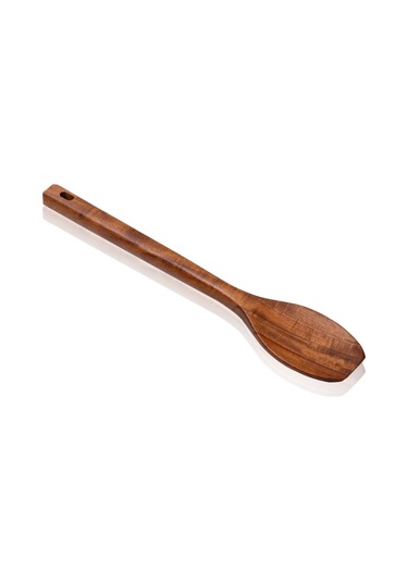 The Mia Natura Akasya Spatula 34x7 Cm Kahverengi
