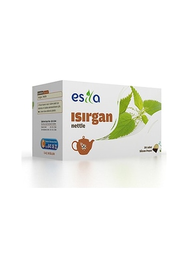 Esila Isırgan Bitki Süzen Poşet Çay 20 x 2 G