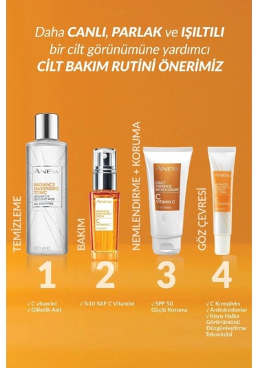 Avon Anew Radiance Koyu Halkalar İçin Göz Kremi 15 ML