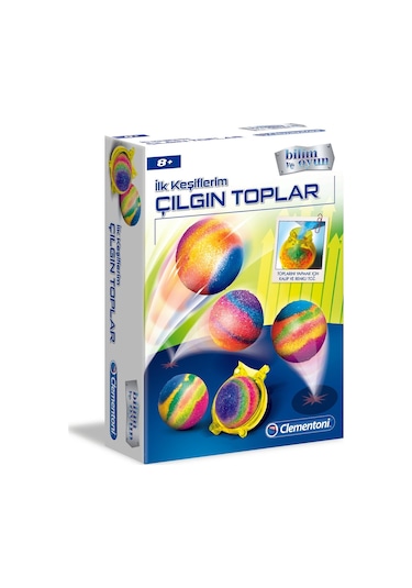 Clementoni Bilim Ve Oyun Çılgın Toplar