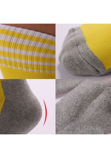 Willowhaven Çocuk Futbol Çorapları Yüksek Tüp, Nefes Alabilir, Erkek Kız Diz Üstü, 8-14 Yaş Çok Renkli