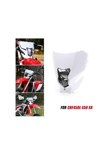 Ebitda Honda Crf450l/xr 2019-2020 Kırmızı Halojen Far - Çift Işık Yüksek/düşük Kolay Montaj 112 Karakter