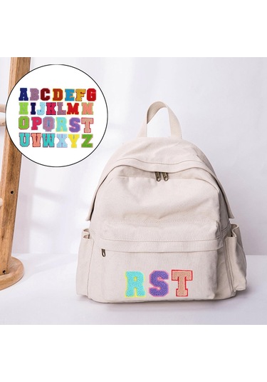 Suntek Alfabe Harfleri Yama Demir / Kot Şapka Gömlek Çok Renkli Yamalar Dikmek