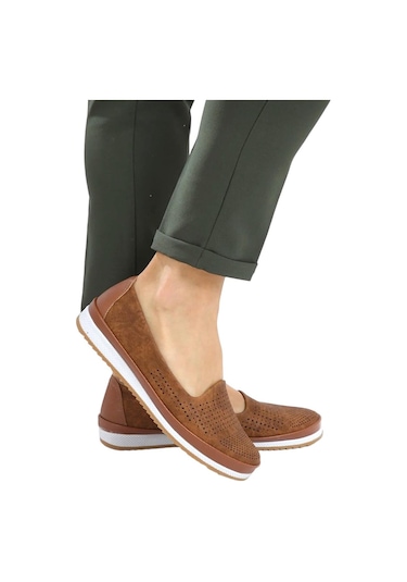 Tam Ortopedik Hava Alan Yumuşak Tabanlı Günlük Anne Babet Taba