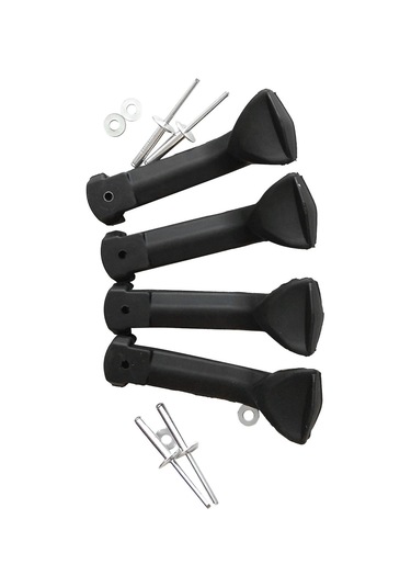 Ximistore9 Ski Doo Kar Motoru Kaput Kilit Kiti - Abs Malzeme, Siyah, 4 Parça