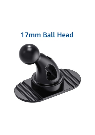 Untoom Untoom 17mm Evrensel Araç Telefon Tutucu 360 Döner Taban Cep Telefonu Aksesuarı Black