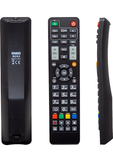 Weko Next 2000hd Kanky Tango Punto Black Programlanabilir Akıllı Kumanda Uydu Kumandası