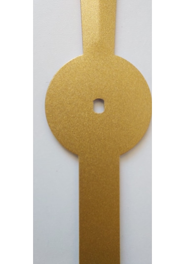 Büyük Duvar Saati Mekanizması 31 Mm Şaft Uzun Şaft Saat Motoru Altın