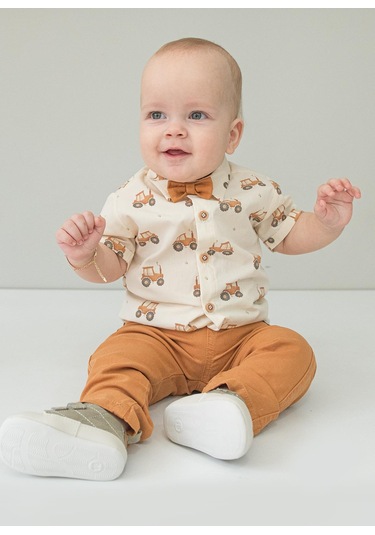 Organik Track 2'li Takım Natural Krem