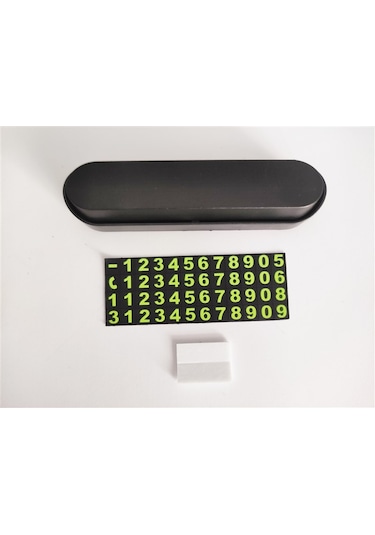 10 Adet Numaratik Numaratör Açılır-kapanır Fosforlu