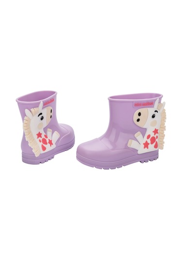 Mini Melissa Welly Wonderland Kız Çocuk Yağmur Çizmesi Lila