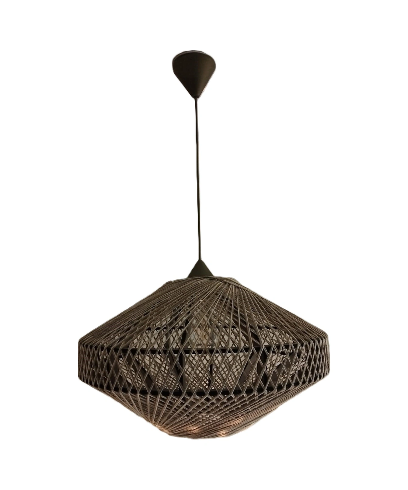 Lumiart Ohem,rustik,modern,jüt,doğal,el Yapımı Sarkıt Avize Renkli