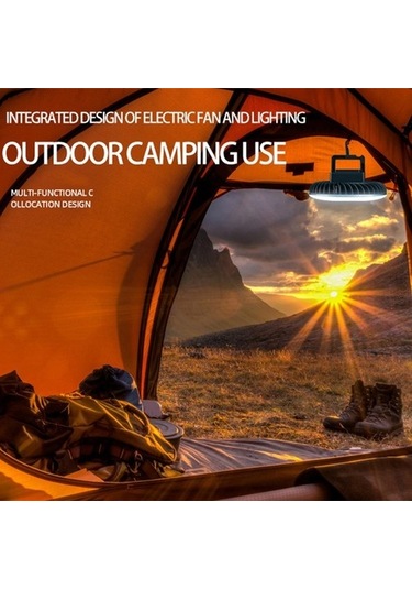 Fanlı Kamp Feneri Kamp Feneri L4to4f Beyaz