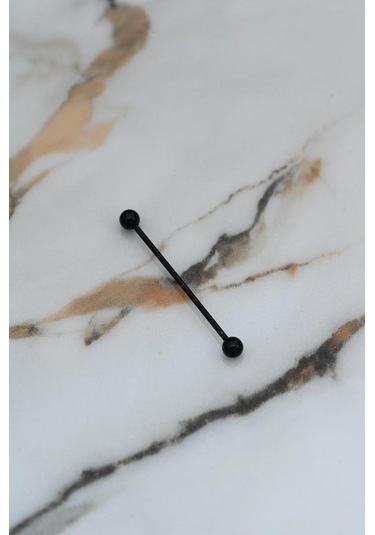 316l Cerrahi Çelik Siyah Düz Köprü Piercing-0vp175 Çok Renkli