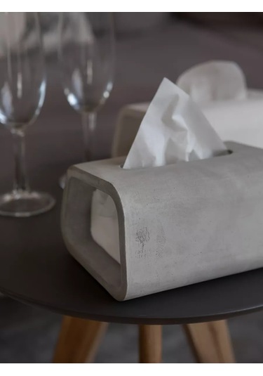 Green Story Masaüstü Dekoratif Peçetelik 244746895 Gri