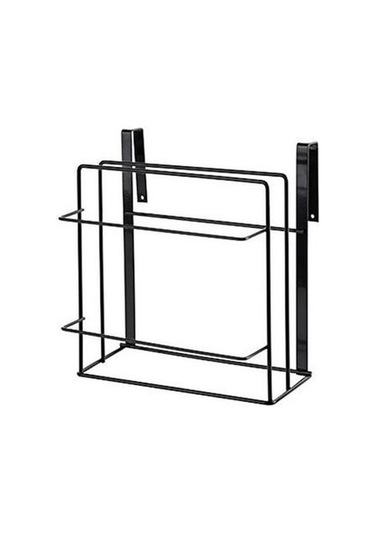 Agoodshop Demir Metal Raf Mutfak Depolama Organizasyon Rafları Bulaşık Raf Tutucu Mutfak Organizat Antrasit - Gri