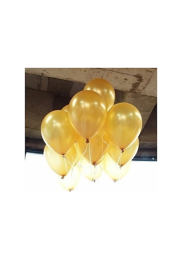 METALİK GOLD BALON 12 İNÇ 10 ADET