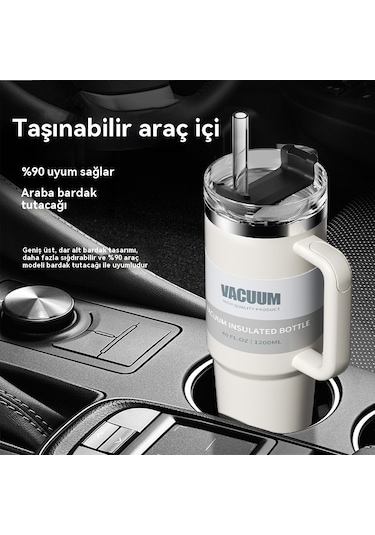 5arabaya Monte 304 Paslanmaz Çelik Isı Ve Soğuk İzolasyonlu Buz Kabı