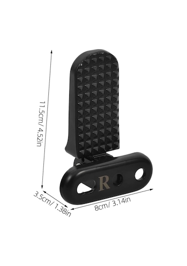 Arka Ayak Döşemesi Moped Ayak Makineleri Elektrikli Bisikletler İçin Katlanır Ayak Takmalları İçin Diğer