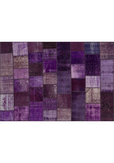 Patchwork El Dokuma Eskitme Halı 160 X 230 Cm 5720