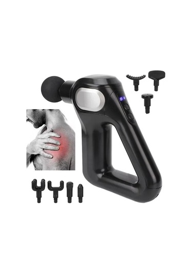 Gri Lcd Sporcu Egzersiz Masaj Aleti 8 Başlıklı Kh - 750 4741 Açık Mavi