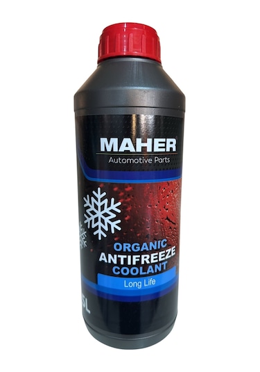 Antifiriz Kırmızı Organik -56 Derece 1.5 Litre
