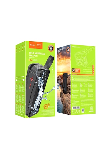 Hoco. Hc6 Sports Bluetooth Kablosuz Hoparlör - Siyah