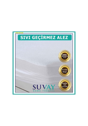 Suvay Micro Fitted Su Sıvı Geçirmez Alez Tek ve Çift Kişilik