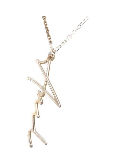 Zümrüt Sarraf 14 Ayar Altın Isimli Yazılı Bayan Kolye