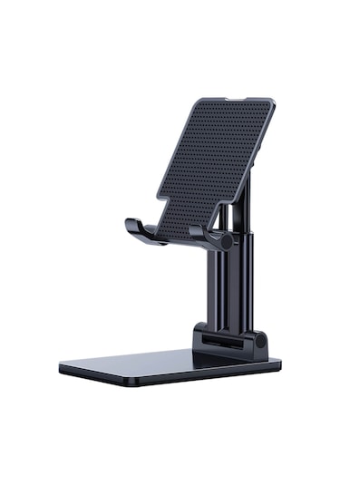 Singree "katlanabilir Ayarlanabilir Telefon & Tablet Standı - Geniş Uyumlu, Taşınabilir Ve Kaymaz Tabanlı" Siyah