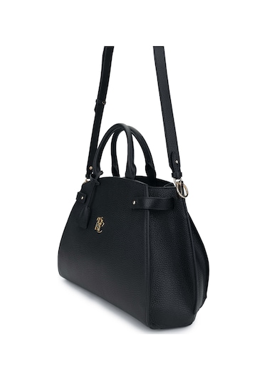 Tamer Tanca Kadın Hakiki Deri Siyah El Çantası 301 7778 Bn Canta Y24 Sıyah Fltr Siyah