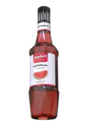 Saphori Karpuz Aromalı Kokteyl Şurubu Karpuz Şurubu 700 Ml