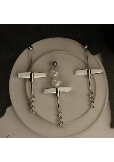 Ulzyvf Yap Şişe Açacak Şarap Mantar Kırmızı Boncuklu Diğer Aksesuarlar Açacağı Xm Diğer