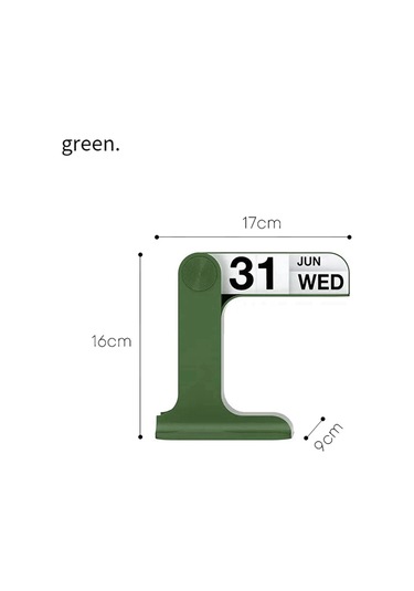 Döndürülebilir Takvim Oturma Odası İçin Döndürülebilir Masa Takvimi Süt Beyazı