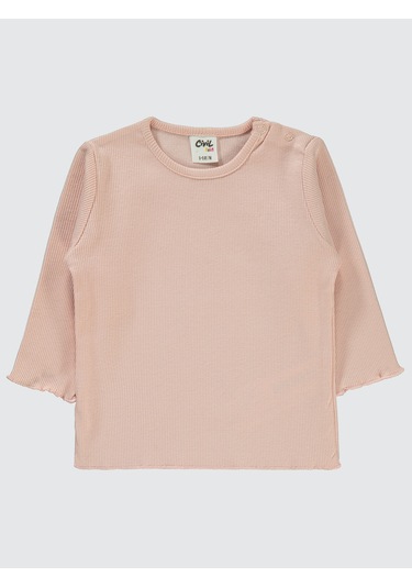 Civil Baby Kız Bebek Sweatshirt 6-18 Ay Pudra