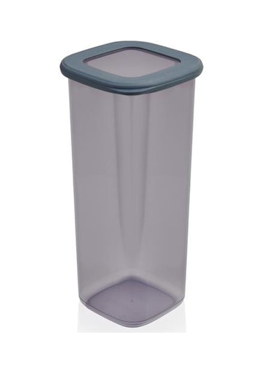 Qlux Colony Kare Saklama Kabı - 1750 Ml Gri