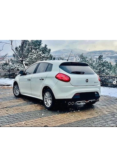 Fiat Bravo Bagaj Spoiler - 2008 - 2013 Fiberglas - Boyasız