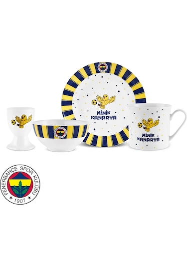 Karaca X Fenerbahçe Lisanslı 4 Parça Mama Takımı