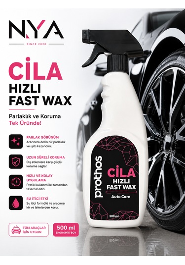 Nya Hızlı Cila 500 Ml Pratik Parlaklık Ve Koruma