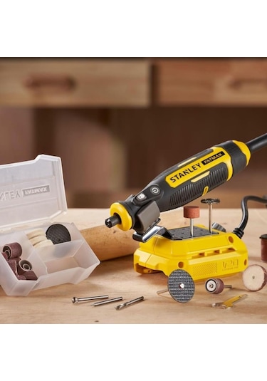 Stanley Akülü Mini Taşlama Ve Gravür El Motoru Akü Hariç Sfmce030b-xj